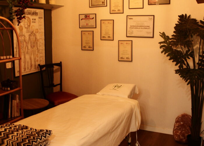 Cabina massaggi interno